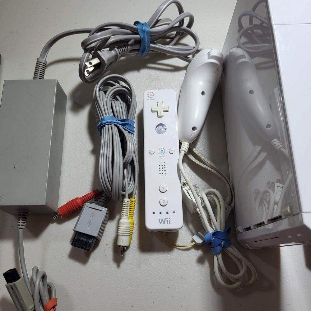 Original Used Console Nintendo Wii System White -- Jeux Video Hobby 