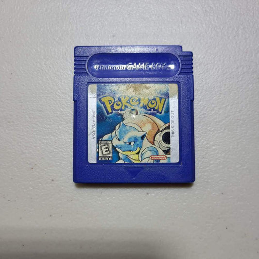 Pokemon Blue GameBoy (Loose) (Condition-) -- Jeux Video Hobby 