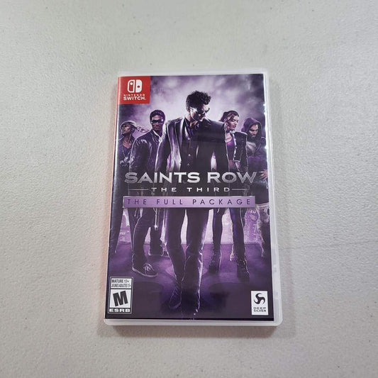 Saints Row: The Third: The Full Package Nintendo Switch (Cb) -- Jeux Video Hobby 