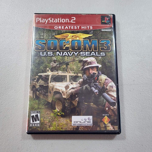 SOCOM 3 US Navy Seals Playstation 2 (Cib) [Greatest Hits] -- Jeux Video Hobby 
