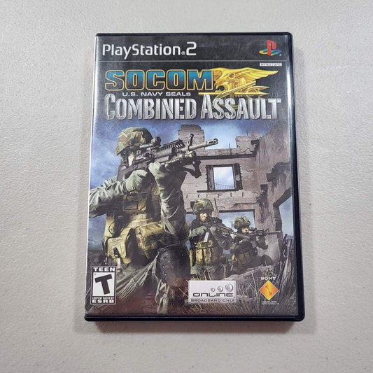 SOCOM US Navy Seals Combined Assault Playstation 2 (Cib) -- Jeux Video Hobby 