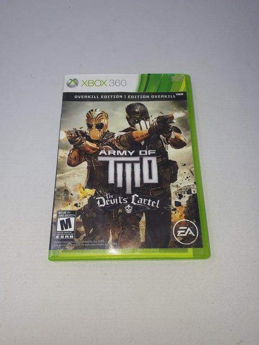 Army of Two The Devil's Cartel [Overkill Edition] Xbox 360 (Cib) -- Jeux Video Hobby 