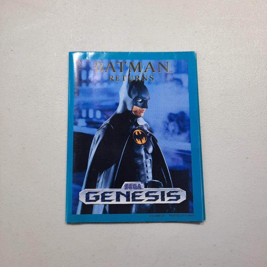 Batman Returns Sega Genesis (Instruction) *Anglais/English -- Jeux Video Hobby 