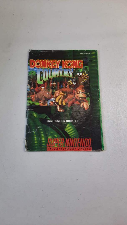 Donkey Kong Country Super Nintendo (Instruction) *Anglais/English -- Jeux Video Hobby 