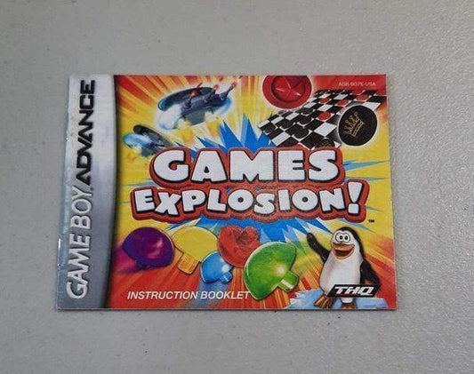 Games Explosion GameBoy Advance (Instruction) *Anglais/English -- Jeux Video Hobby 