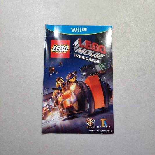 LEGO Movie Videogame Wii U (Instruction) *French/Francais -- Jeux Video Hobby 