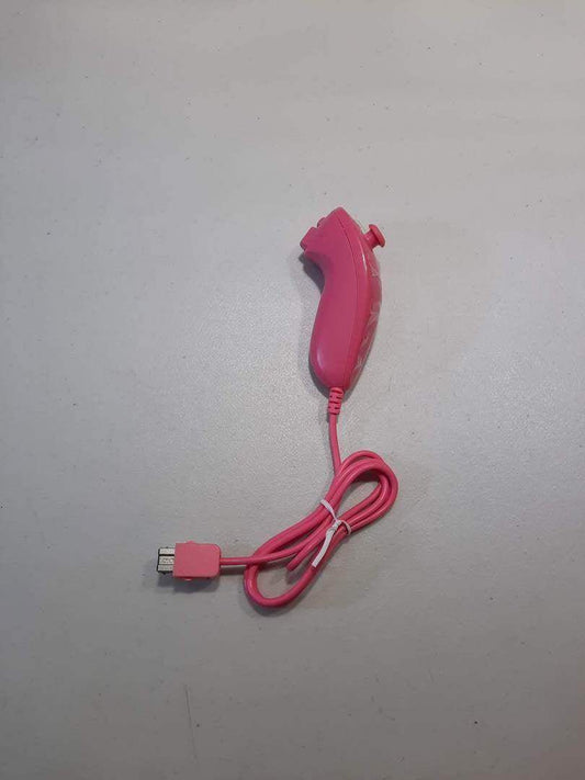 New 3rd Party Nunchuk For Nintendo Wii - Pink -- Jeux Video Hobby 