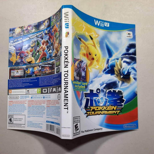 Pokken Tournament Wii U (Box Cover) -- Jeux Video Hobby 