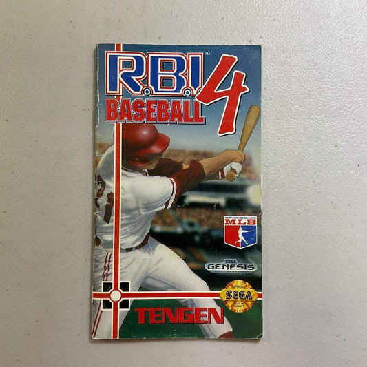 RBI Baseball 4 Sega Genesis (Instruction) *Anglais/English -- Jeux Video Hobby 