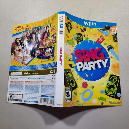 Sing Party Wii U (Box Cover) -- Jeux Video Hobby 