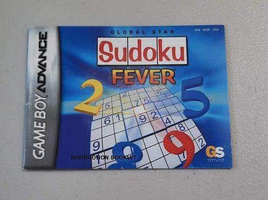 Sudoku Fever GameBoy Advance (Instruction) *Anglais/English -- Jeux Video Hobby 