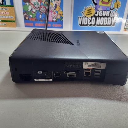 Black Xbox 360 Slim Original Used Console System  (250 GB)