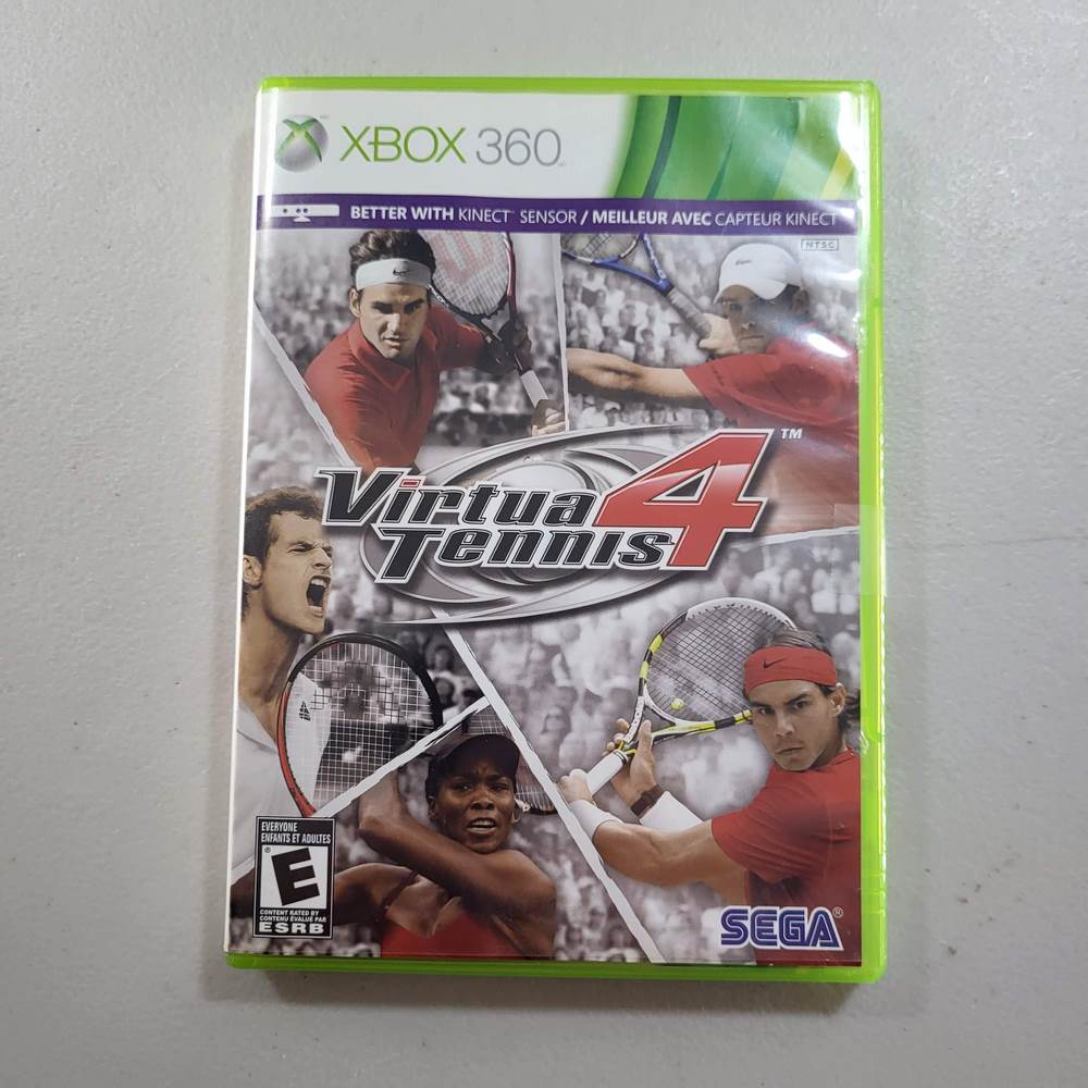 Virtua Tennis 4 Xbox 360   (Cib)