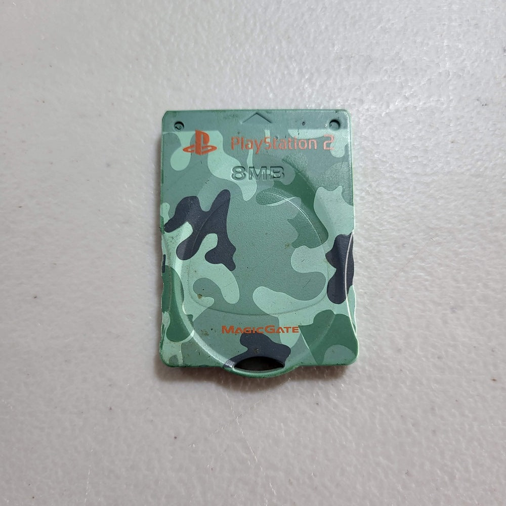 PS2 Memory Card Camouflage Playstation 2  8MB