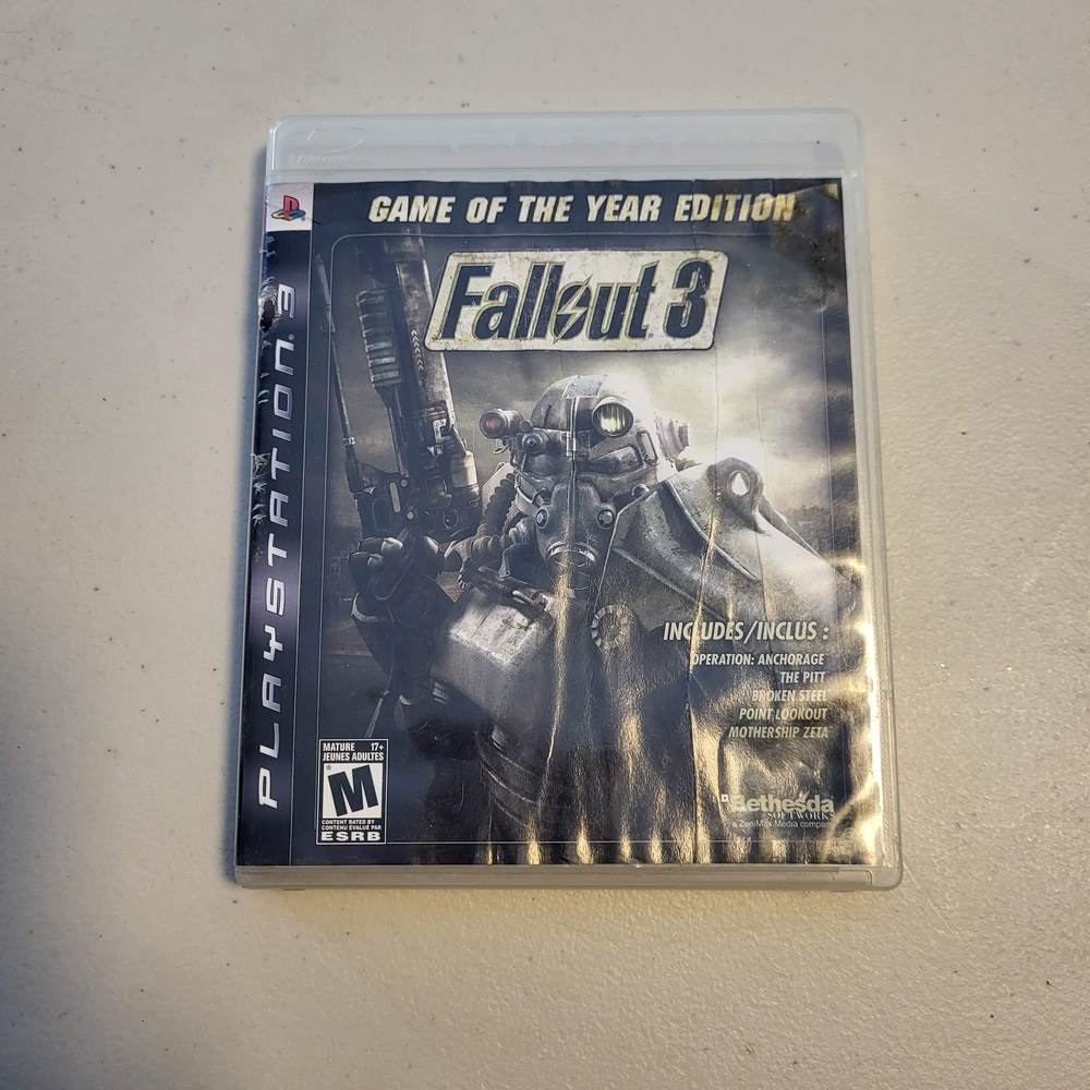 Fallout 3 [Game Of The Year] Playstation 3  (Cb) (Condition-)