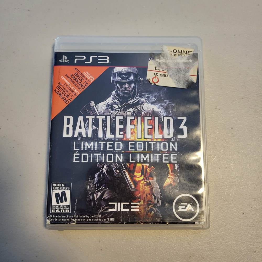 Battlefield 3 Limited Edition Playstation 3  (Cb) (Condition-)