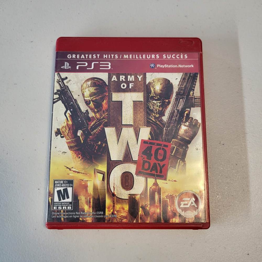 Army Of Two: The 40th Day Playstation 3  (Cib)