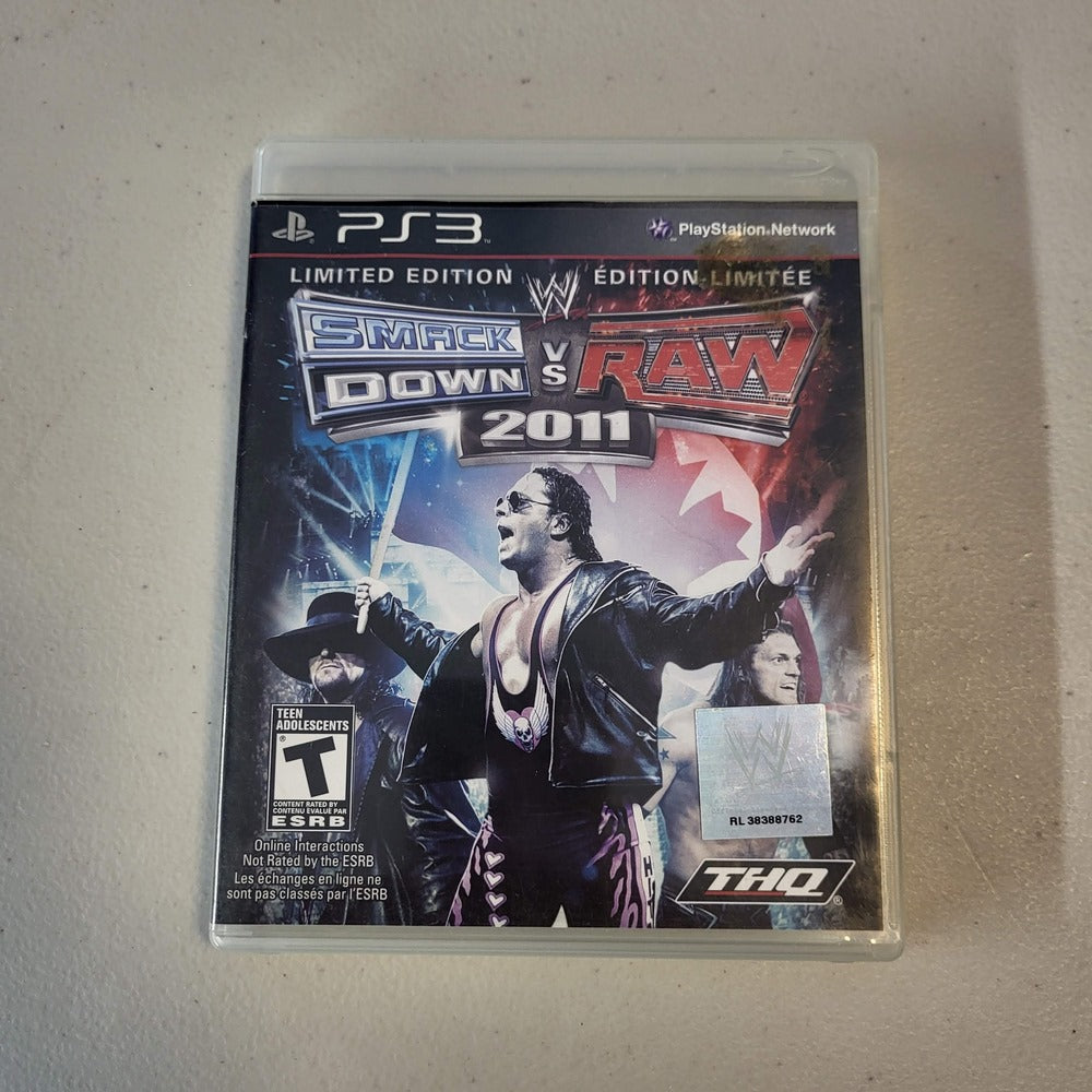 WWE Smackdown Vs. Raw 2011 [Limited Edition] Playstation 3 (Cib) (Condition-)