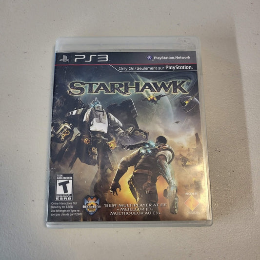 Starhawk Playstation 3  (Cib)(Condition-)