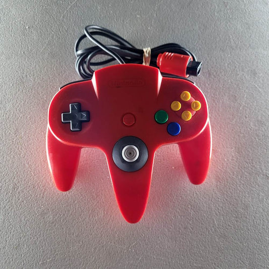 Original  Controller Nintendo 64 - Red