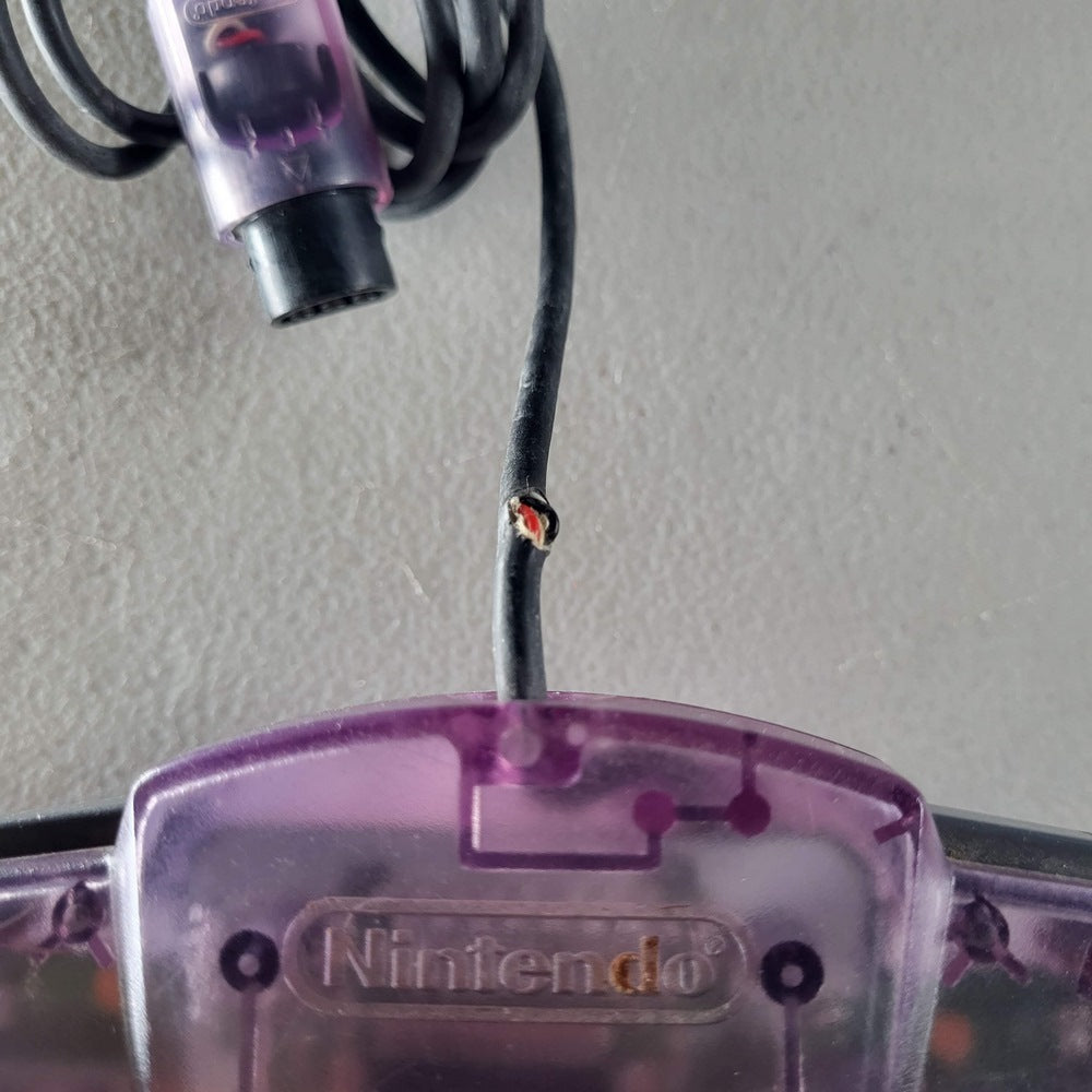 Original Funtastic Atomic Purple Controller Nintendo 64 (Condition-)