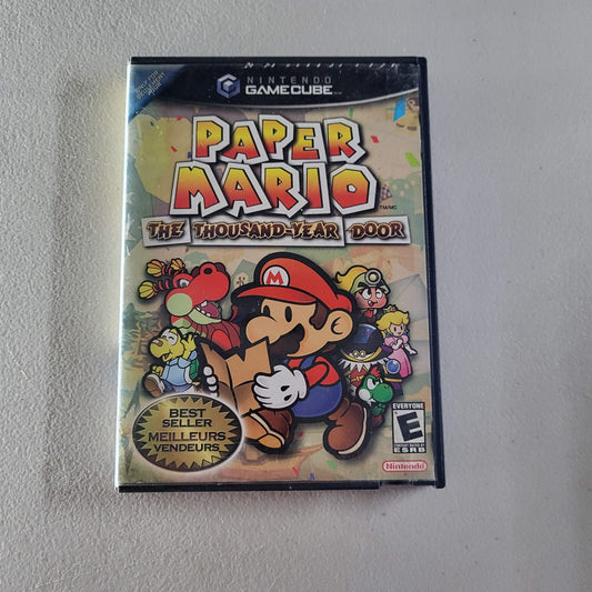 Paper Mario Thousand Year Door [Best Seller] Gamecube (Cb)(condition-)