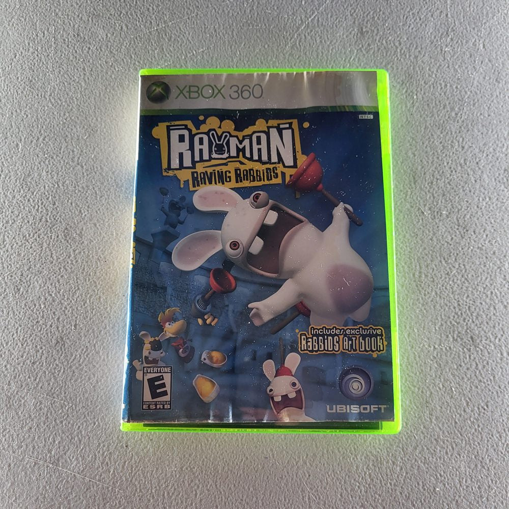 Rayman Raving Rabbids Xbox 360 (Cib)(Condition-) 