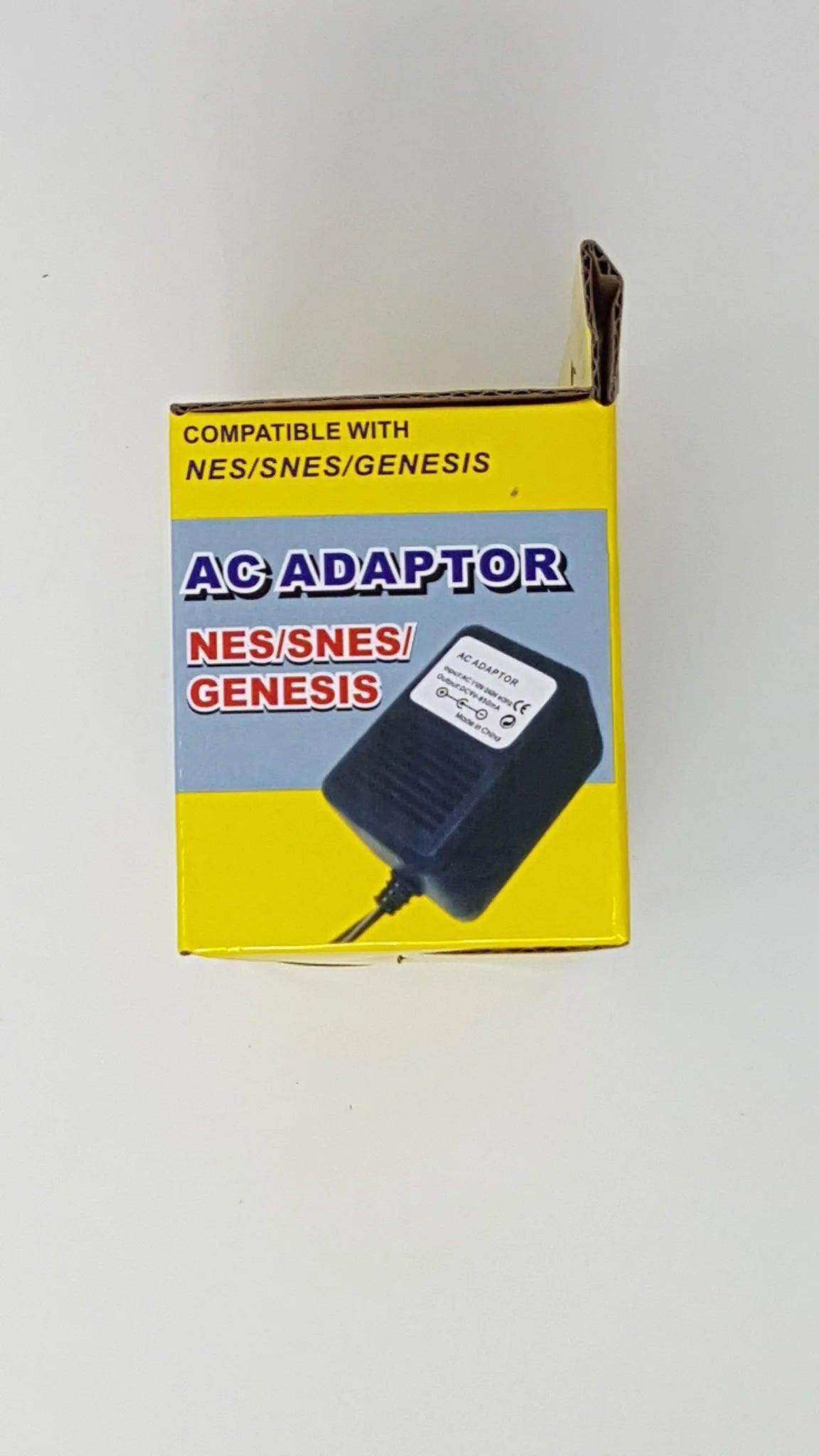 Ac Adapter 3 In 1 For Nes/Snes/Genesis Model1 -- Jeux Video Hobby 