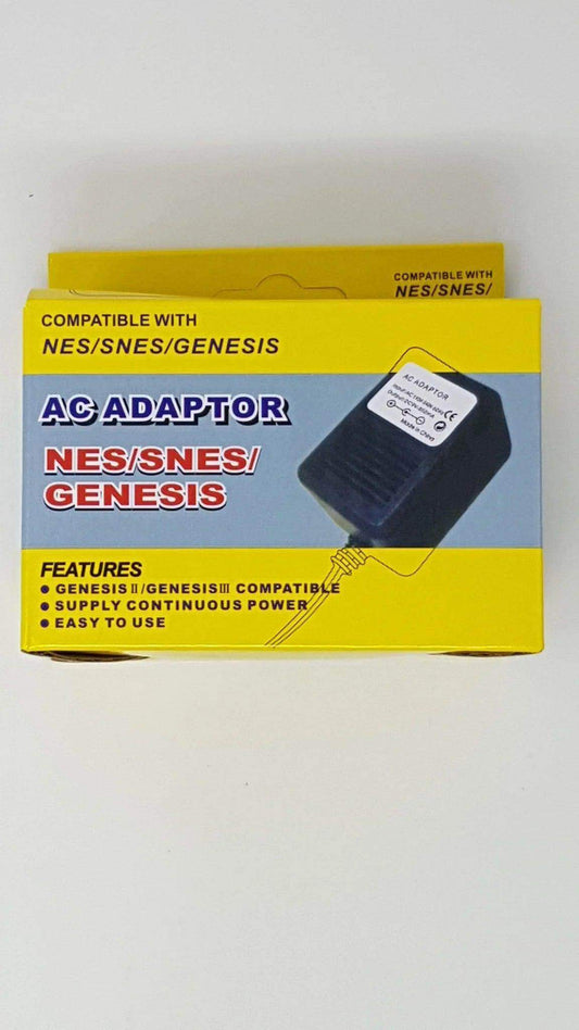 Ac Adapter 3 In 1 For Nes/Snes/Genesis Model1 -- Jeux Video Hobby 