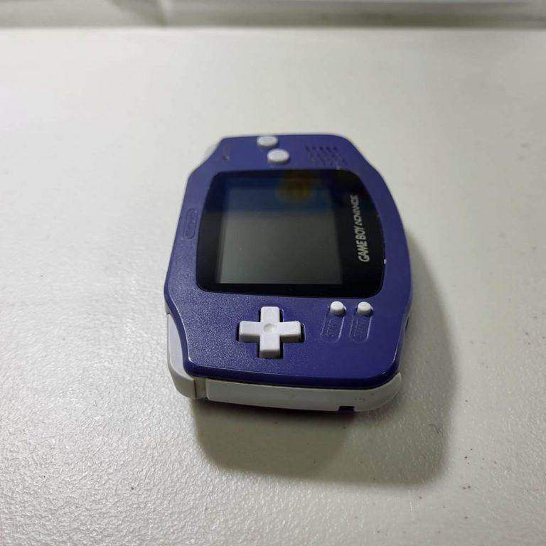 Blue Indigo Console Gameboy Advance System GBA (PAL) -- Jeux Video Hobby 