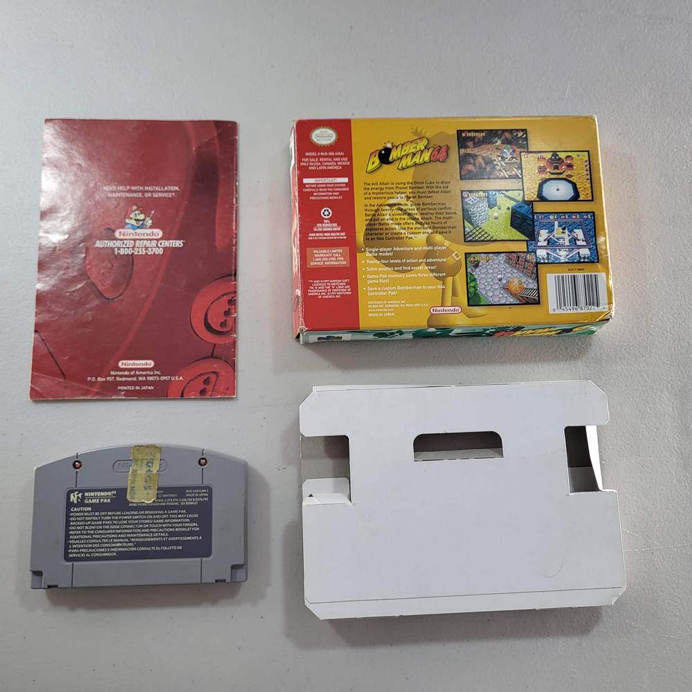Bomberman 64 Nintendo 64 (Cib) -- Jeux Video Hobby 