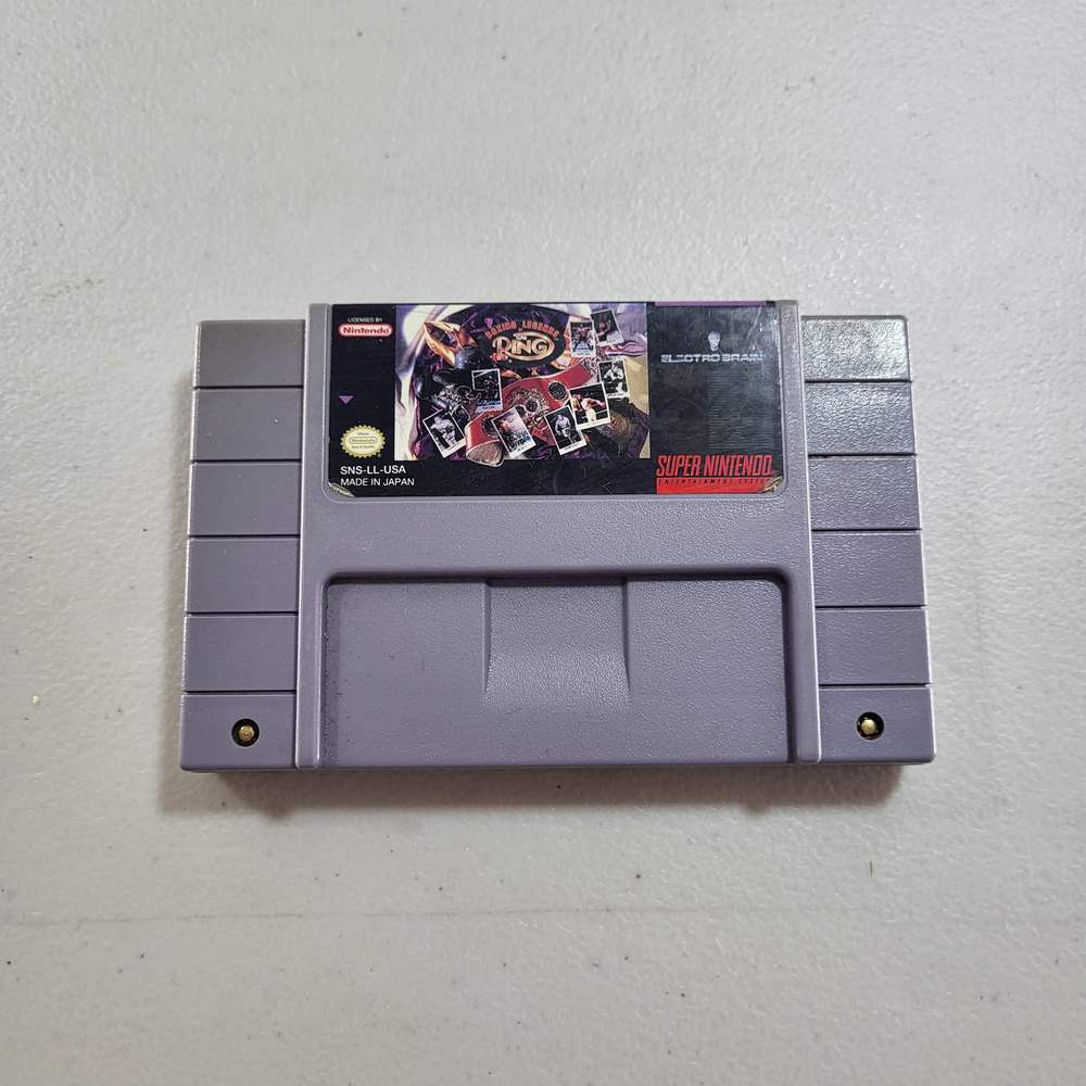 Boxing Legends Of The Ring Super Nintendo (Loose) -- Jeux Video Hobby 