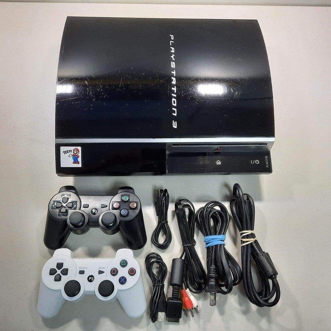 Console Ps3 System Fat 80 GO CECHL01 (Condition-) #5 -- Jeux Video Hobby 