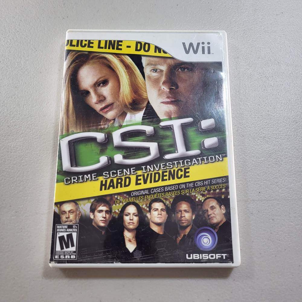 CSI Hard Evidence Wii (Cib) -- Jeux Video Hobby 
