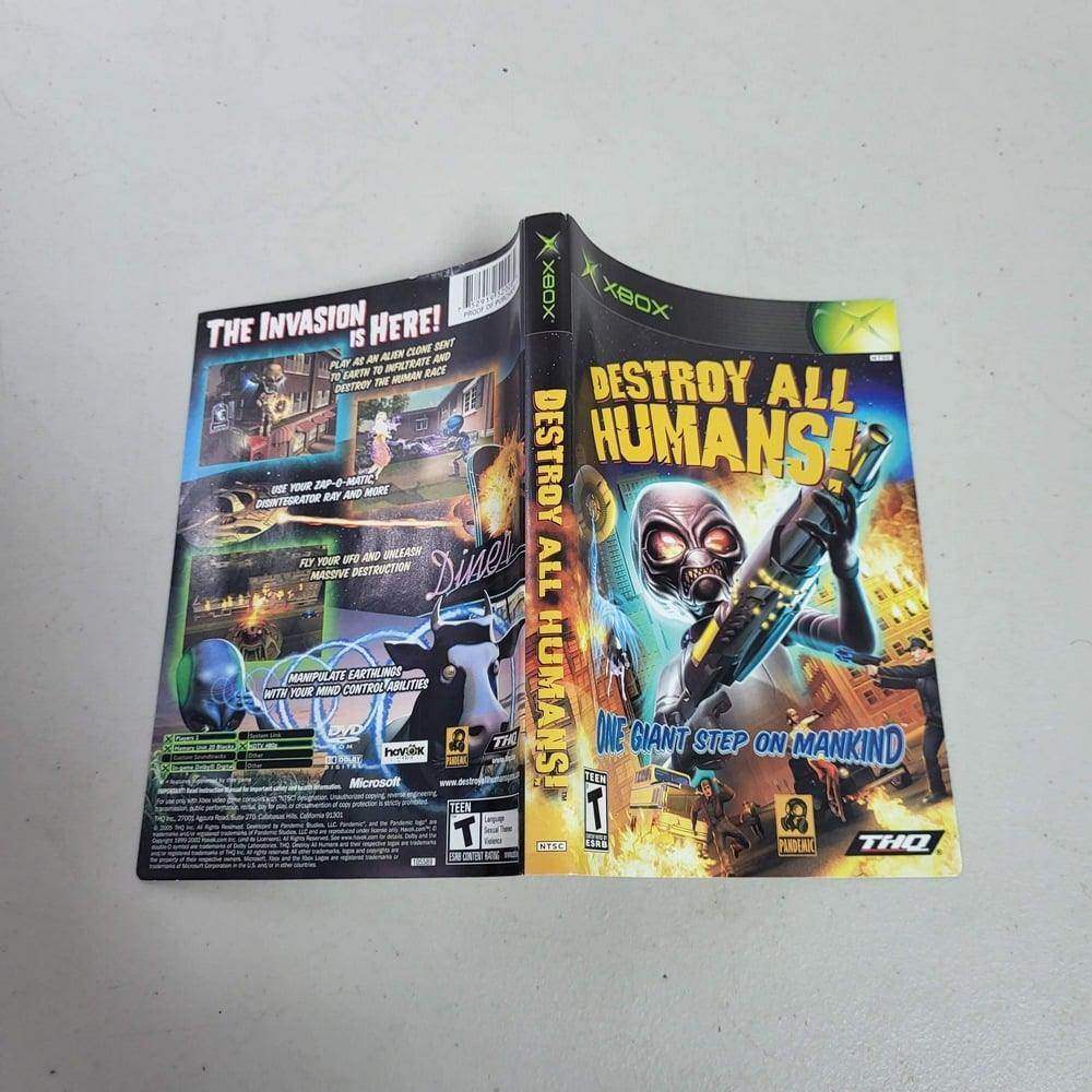 Destroy All Humans Xbox (Box Cover) *Anglais/English -- Jeux Video Hobby 