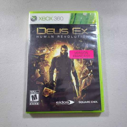 Deus Ex: Human Revolution Xbox 360 (Cib) French/Francais -- Jeux Video Hobby 