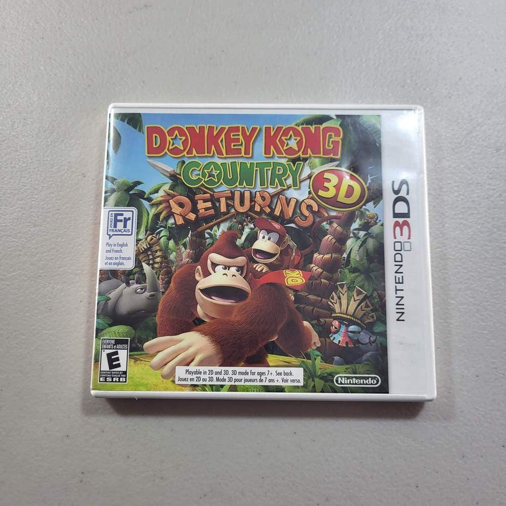 Donkey Kong Country Returns 3D Nintendo 3DS (Cib) -- Jeux Video Hobby 