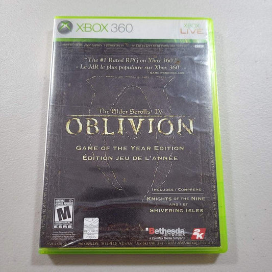 Elder Scrolls IV Oblivion [Game Of The Year] Xbox 360 (Cb) -- Jeux Video Hobby 