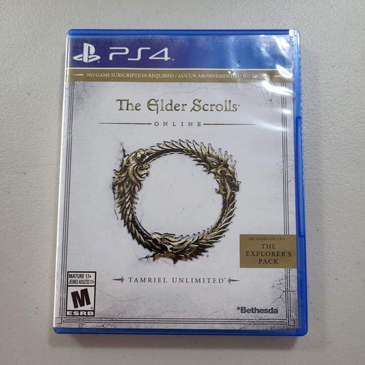 Elder Scrolls Online: Tamriel Unlimited Playstation 4 (Cb) -- Jeux Video Hobby 