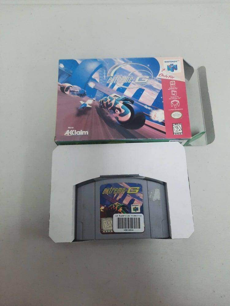 Extreme G Nintendo 64 (Cb) (Condtion-) -- Jeux Video Hobby 