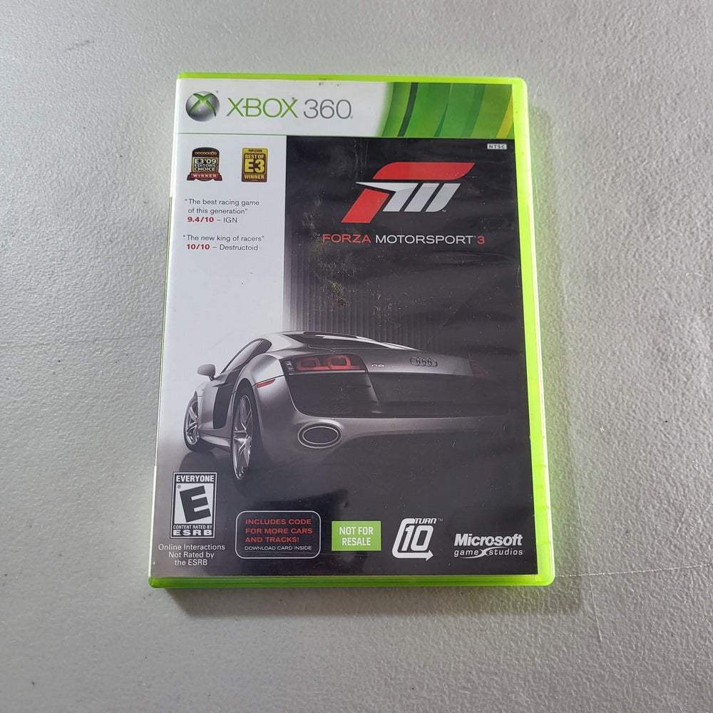 Forza Motorsport 3 Xbox 360 (Cib) -- Jeux Video Hobby 
