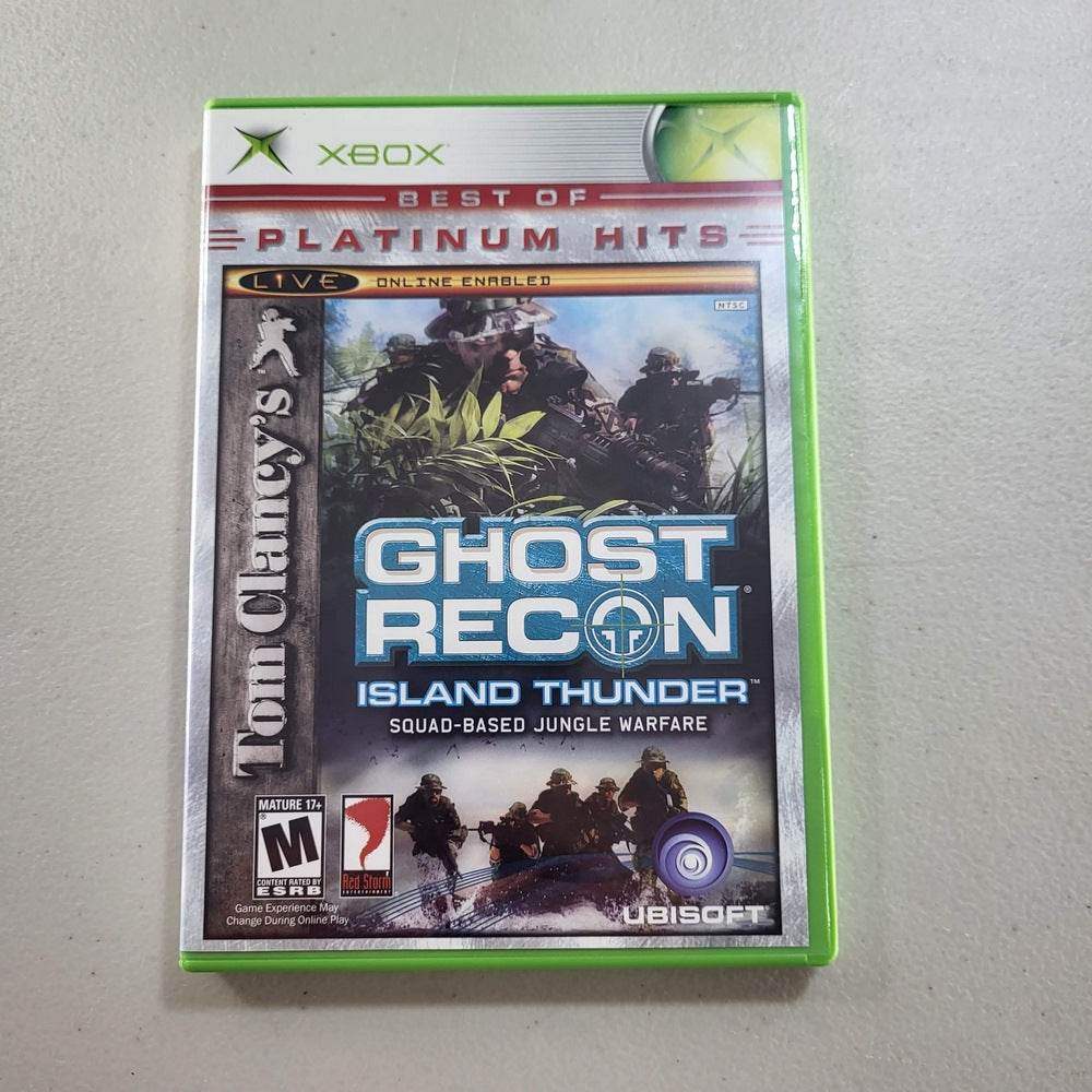 Ghost Recon Island Thunder [Platinum Hits] Xbox (Cib) -- Jeux Video Hobby 