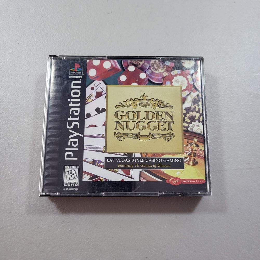 Golden Nugget Playstation (Cib) -- Jeux Video Hobby 