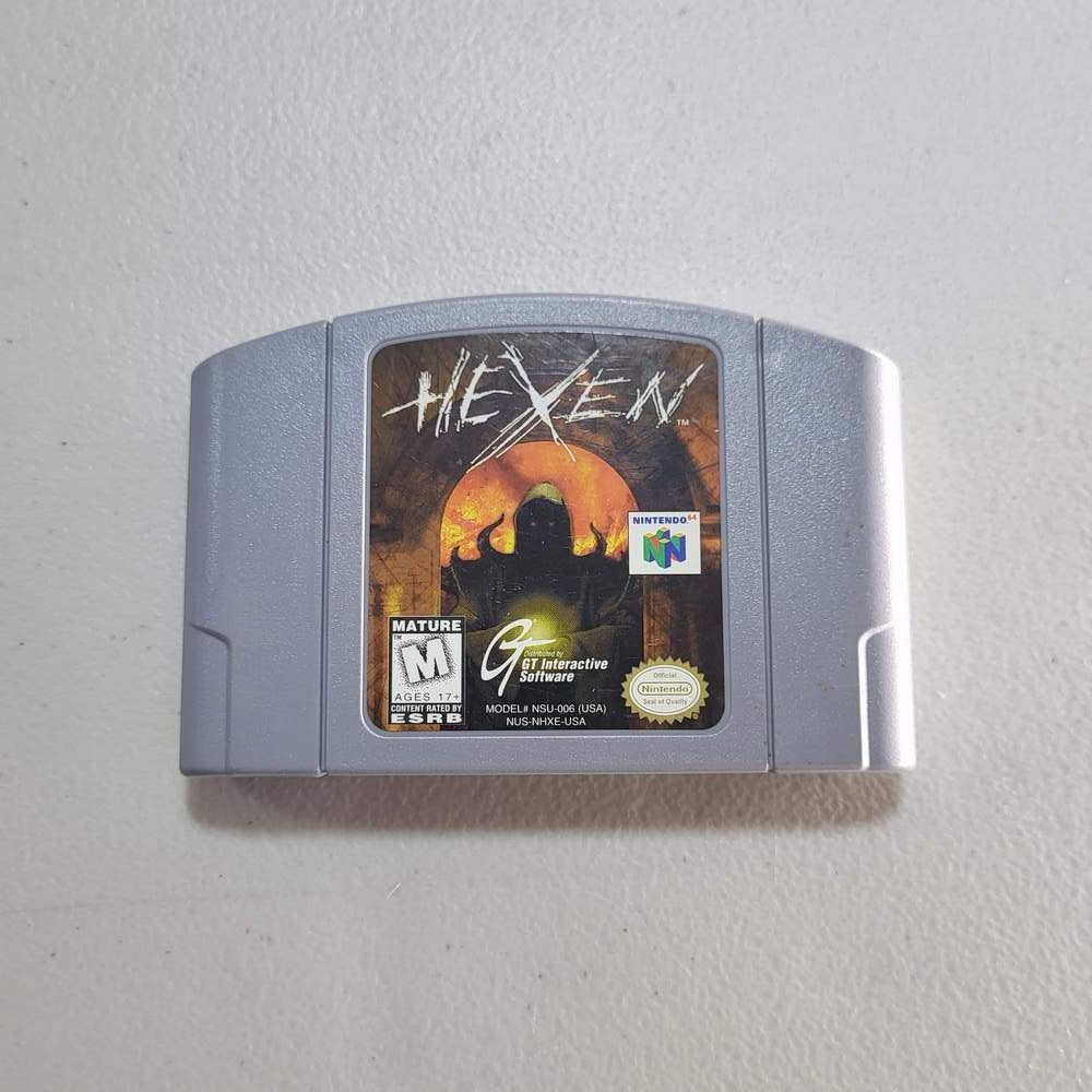 Hexen Nintendo 64 (Loose) -- Jeux Video Hobby 