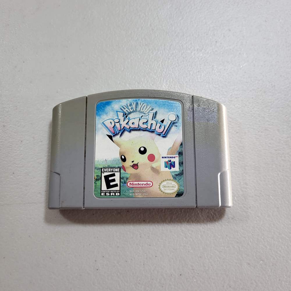 Hey You Pikachu Nintendo 64 (Loose)(Condition-) -- Jeux Video Hobby 