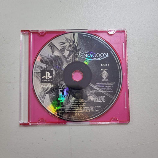 Legend Of Dragoon Playstation Disc 1 /2 (Loose)*** 1/2*** -- Jeux Video Hobby 