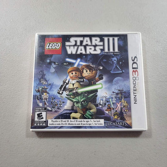 LEGO Star Wars III: The Clone Wars Nintendo 3DS (Cib) -- Jeux Video Hobby 