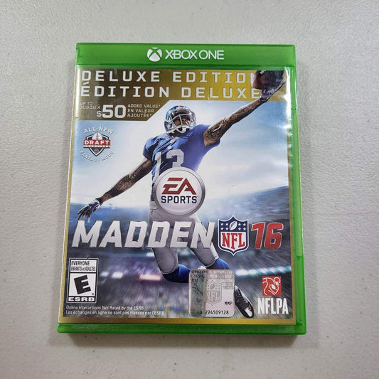 Madden 16 Deluxe Xbox One (Cb) -- Jeux Video Hobby 