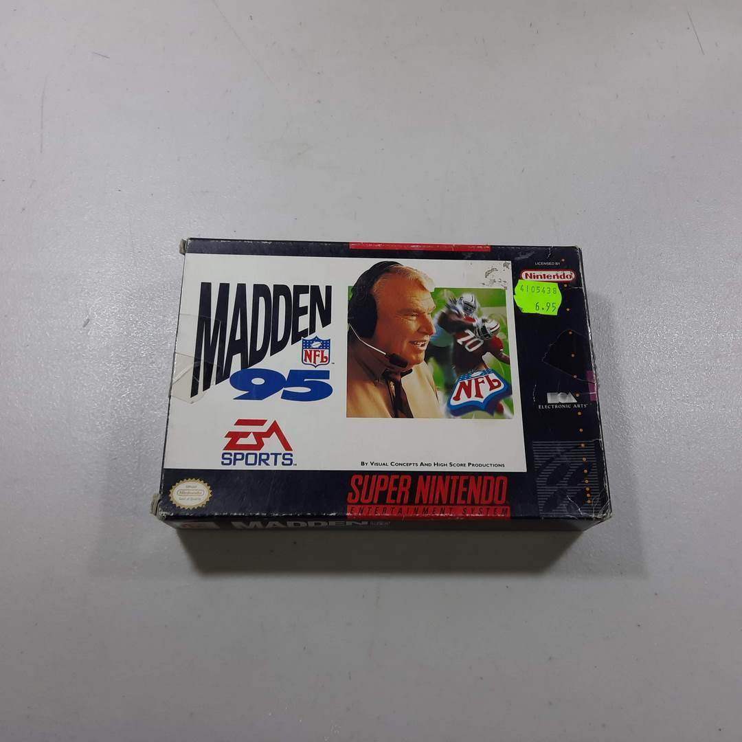 Madden NFL '95 Super Nintendo (Box) -- Jeux Video Hobby 