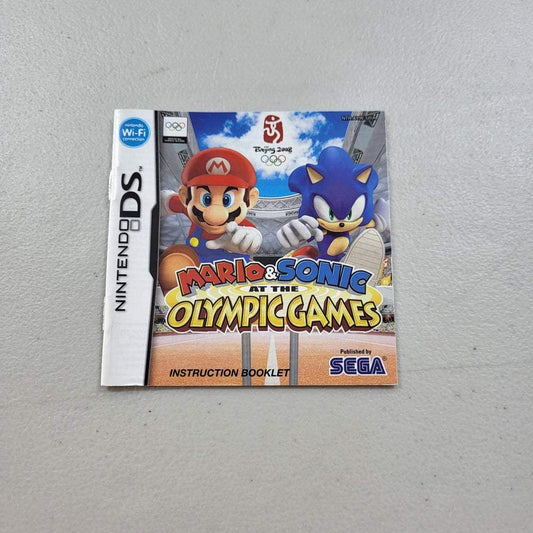 Mario And Sonic At The Olympic Games Nintendo DS (Instruction) *Bilingual (Instr -- Jeux Video Hobby 